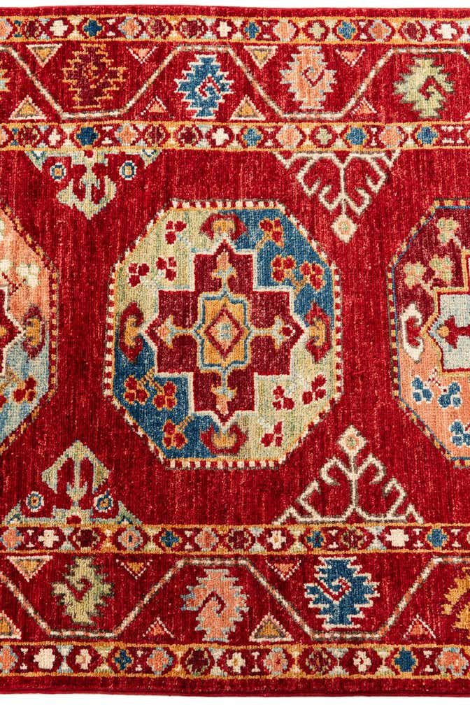 2' 8 x 9' 8 Hand Knotted Kazak Runner Rug