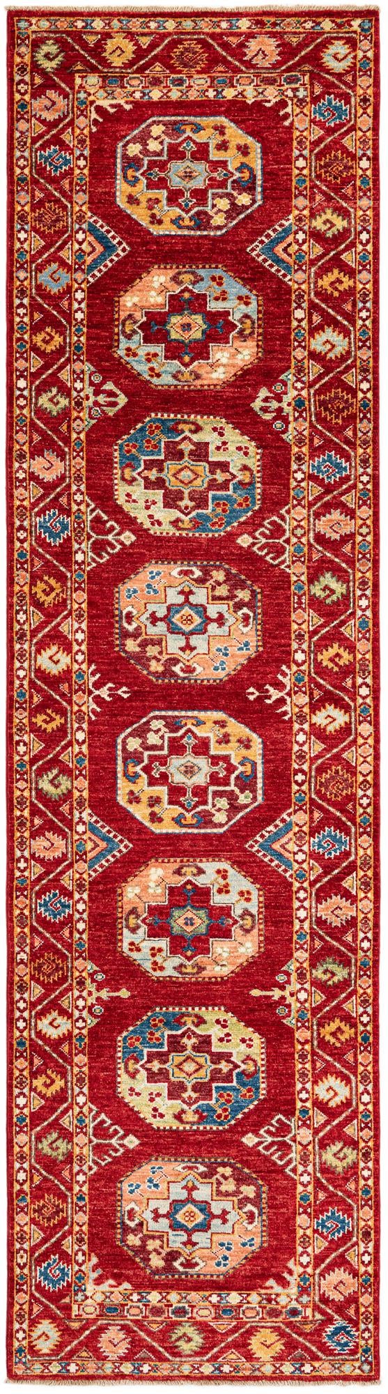 2' 8 x 9' 8 Hand Knotted Kazak Runner Rug