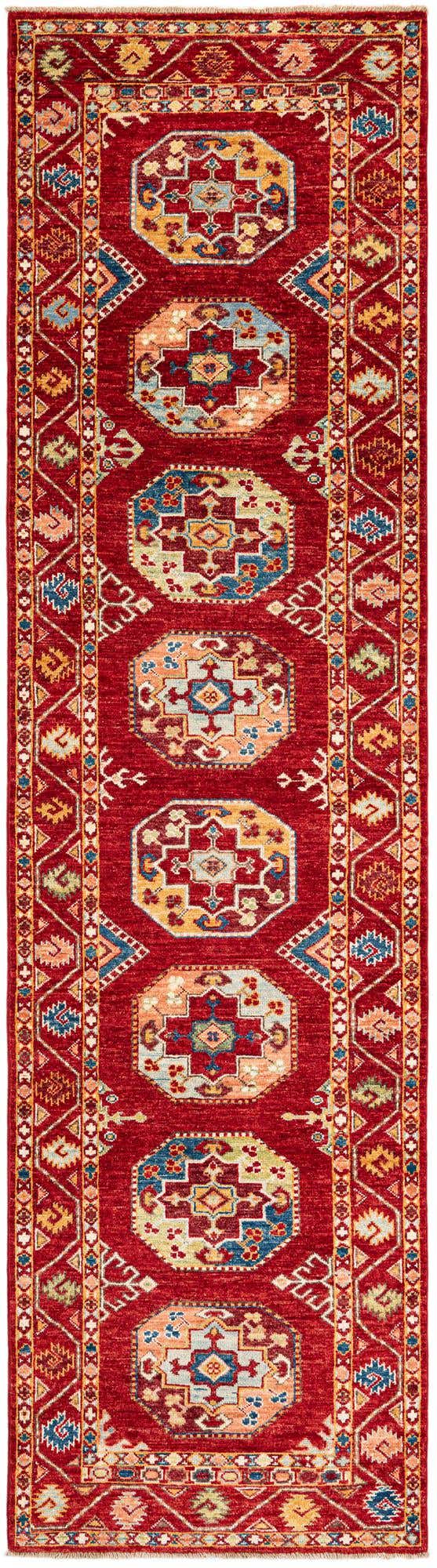 2' 8 x 9' 8 Hand Knotted Kazak Runner Rug