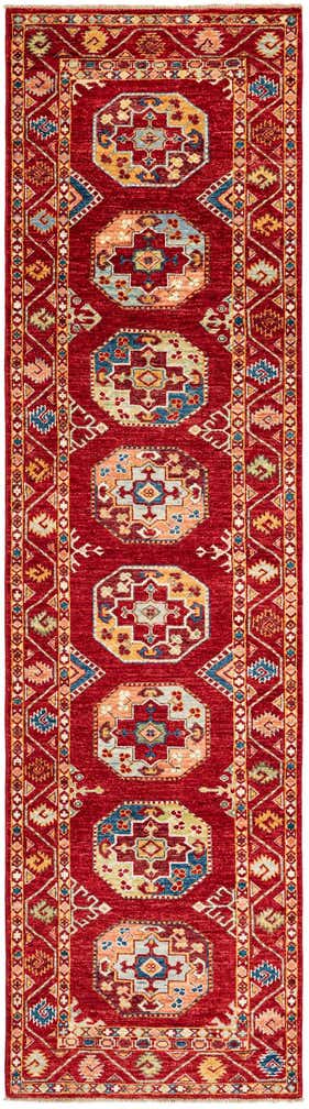 2' 8 x 9' 8 Hand Knotted Kazak Runner Rug