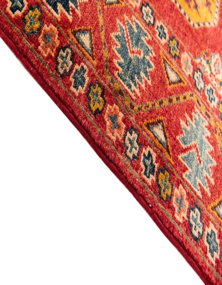 Detail image of 2' 8 x 6' 5  Hand Knotted Kazak Runner Rug