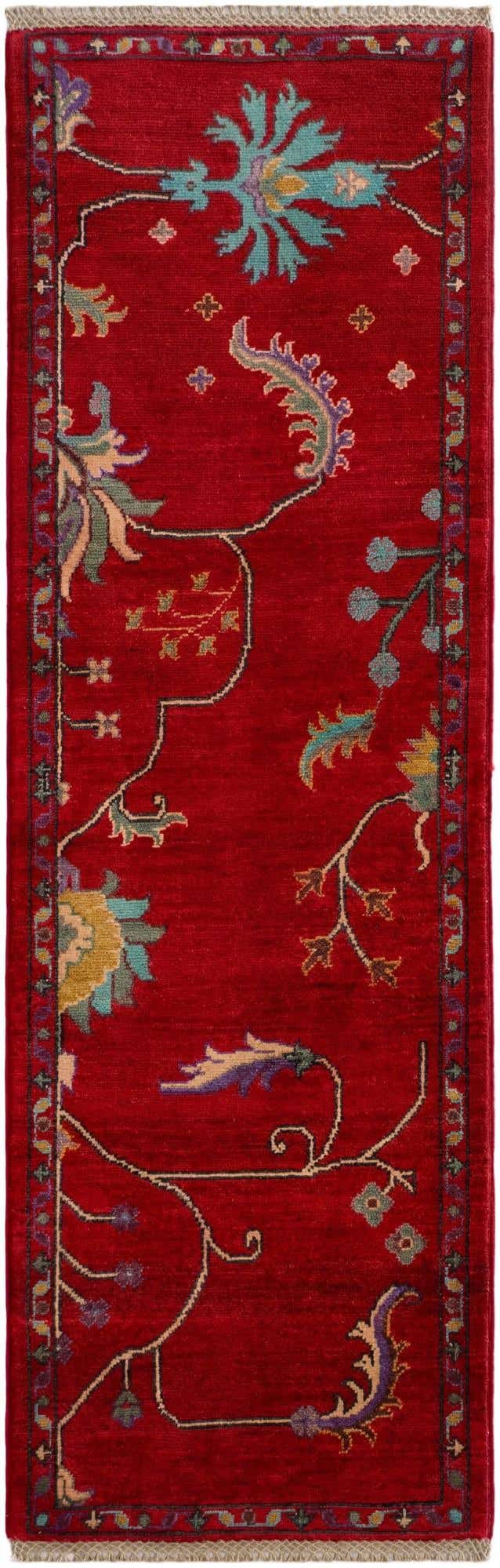 1' 10 x 5' 10 Hand Knotted Kazak Runner Rug