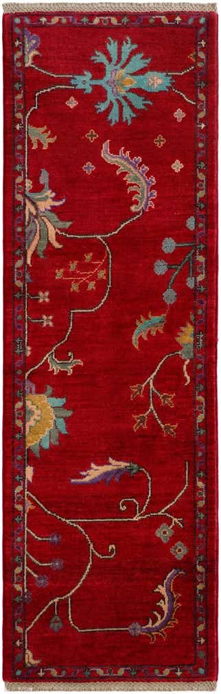 1' 10 x 5' 10 Hand Knotted Kazak Runner Rug
