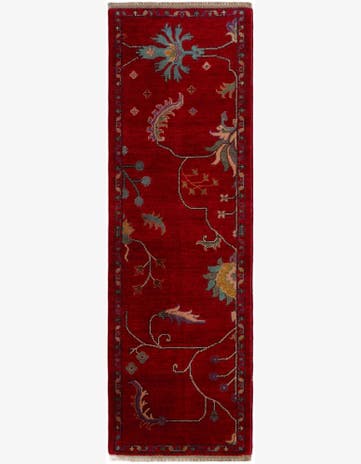 1' 10 x 5' 9 Hand Knotted Kazak Runner Rug