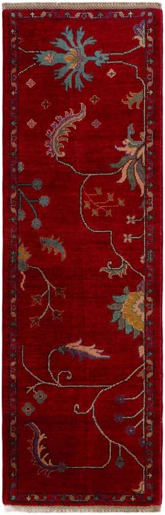 1' 10 x 5' 9 Hand Knotted Kazak Runner Rug