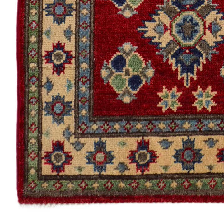 2' x 6' 2 Hand Knotted Kazak Runner Rug