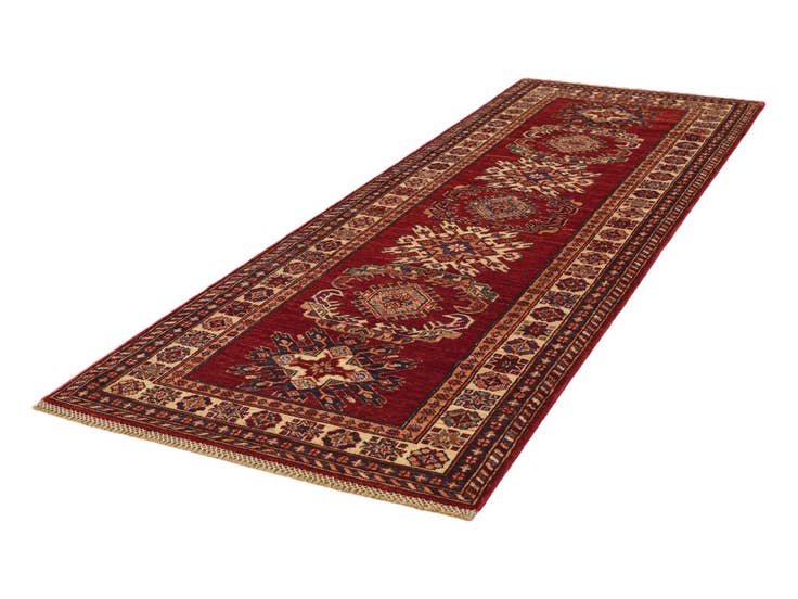 Detail image of 2' 9 x 8' 2 Hand Knotted Kazak Runner Rug
