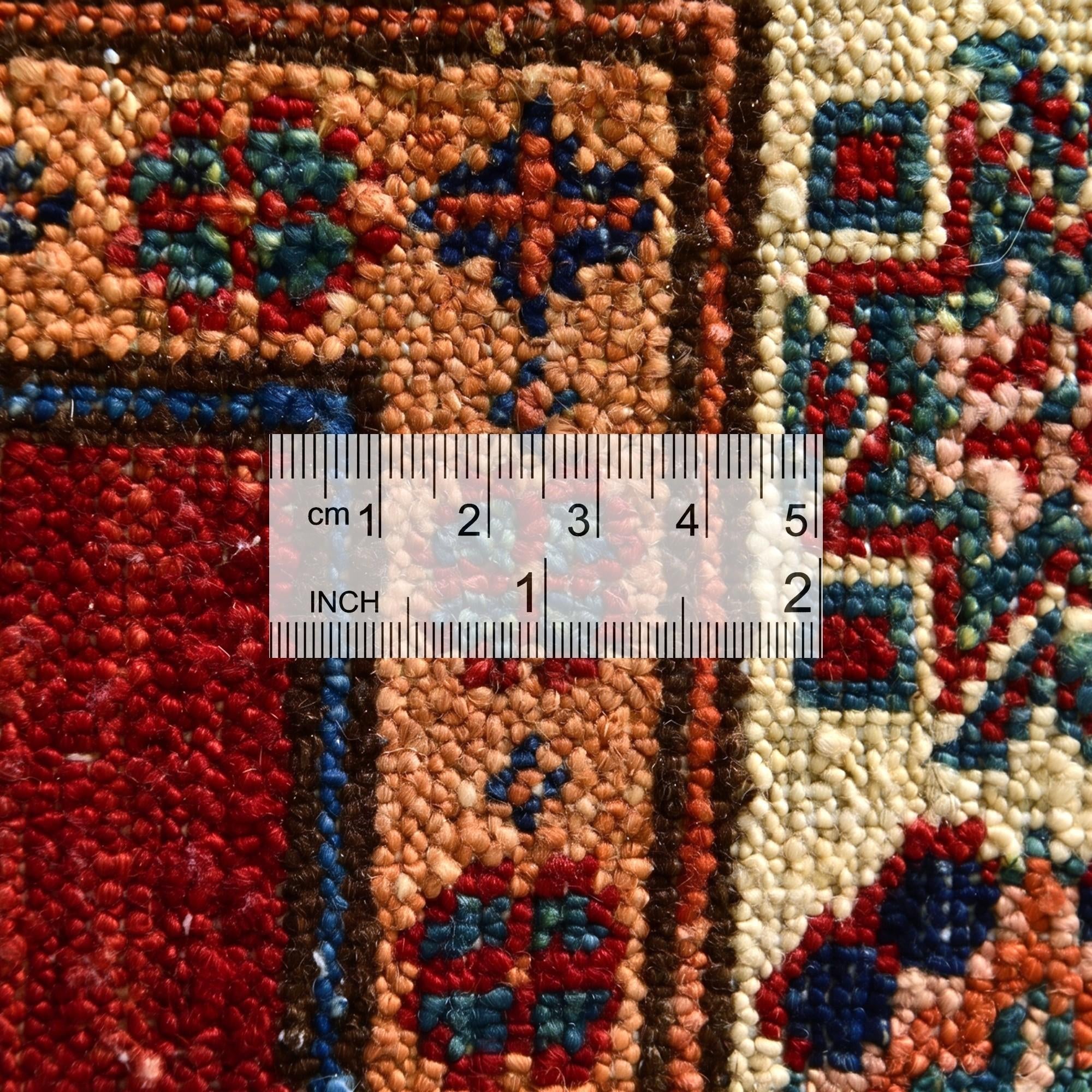 2' 9 x 8' 2 Hand Knotted Kazak Runner Rug