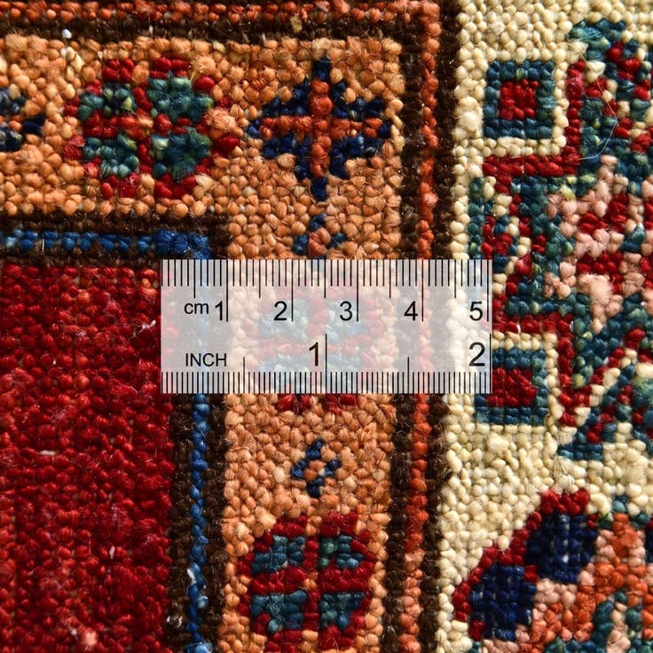 Detail image of 2' 9 x 8' 2 Hand Knotted Kazak Runner Rug
