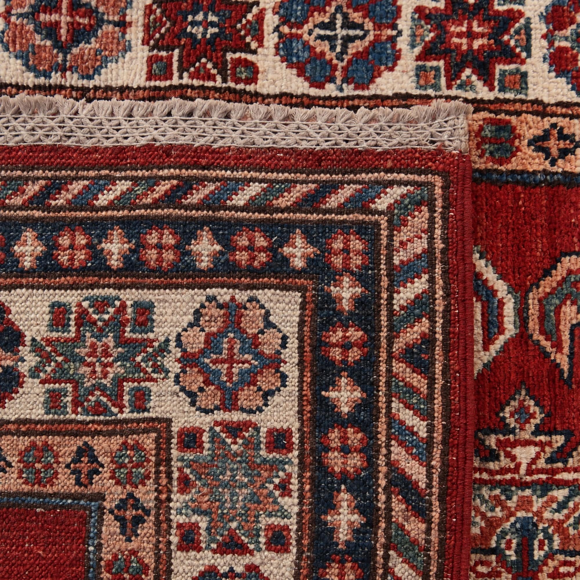 Detail image 12 of 12: 2' 9 x 8' 2 Hand Knotted Kazak Runner Rug