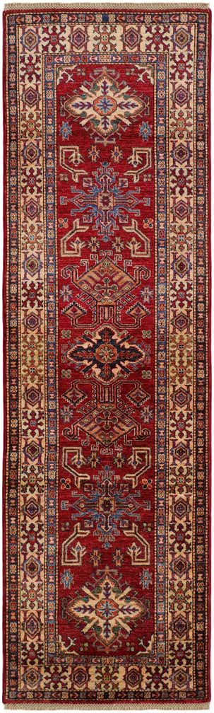 2' 6 x 8' 3 Hand Knotted Kazak Runner Rug