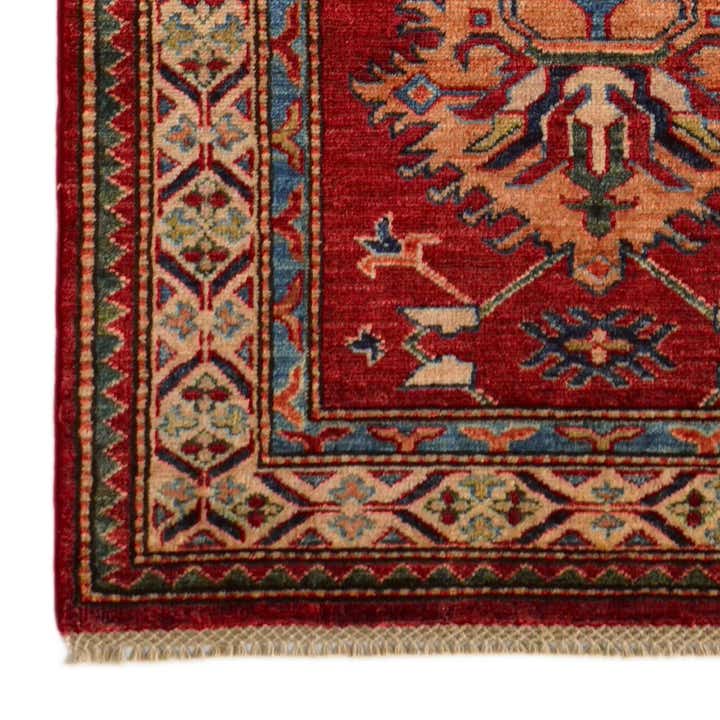 2' 7 x 8' 3 Hand Knotted Kazak Runner Rug