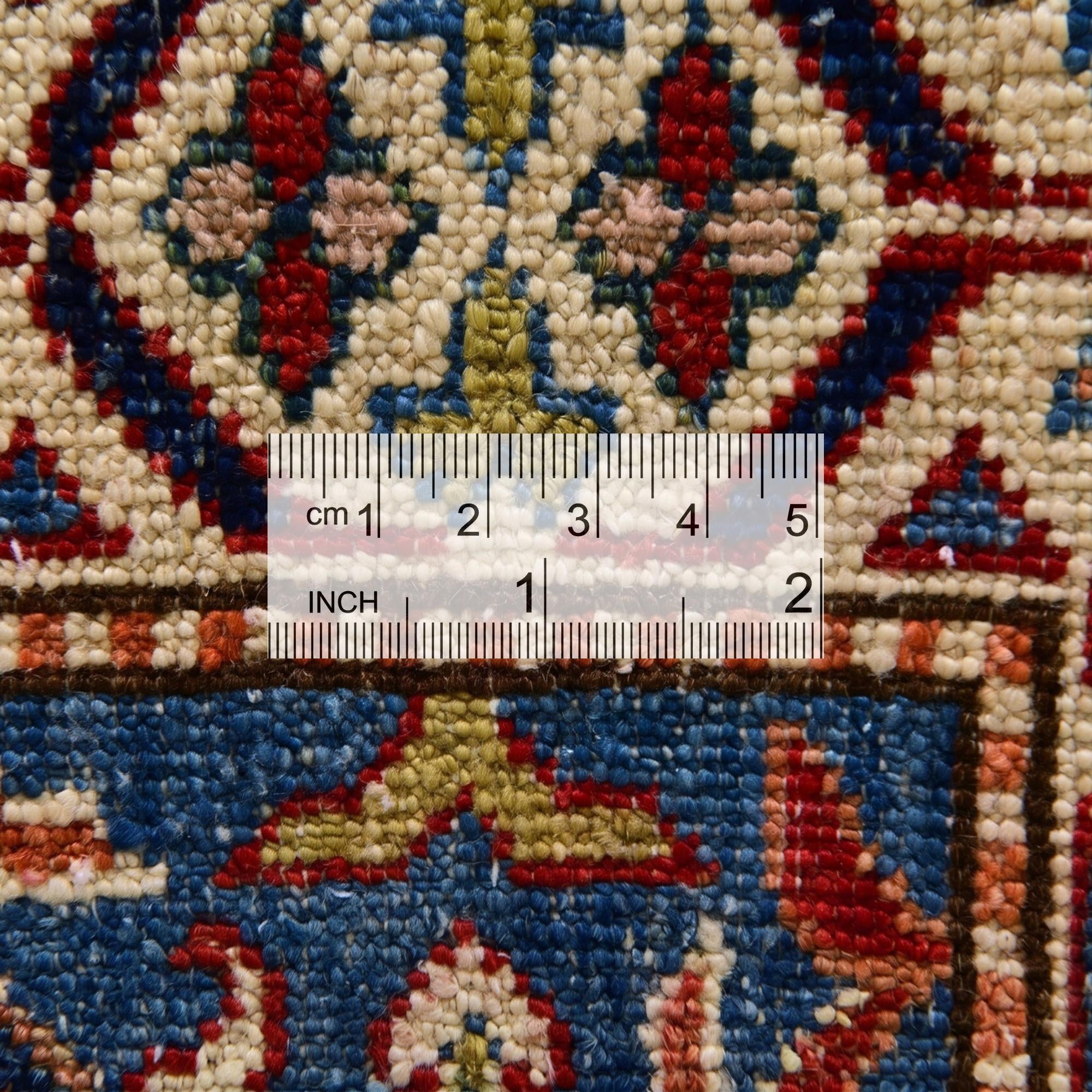 2' 7 x 8' 3 Hand Knotted Kazak Runner Rug