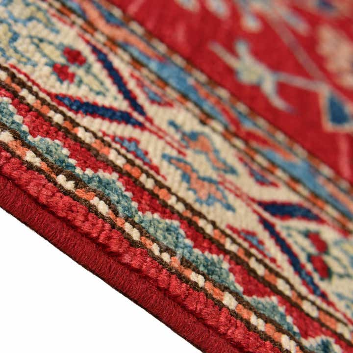 80cm x 250cm Handgeknüpft Kazak Läufer Teppich