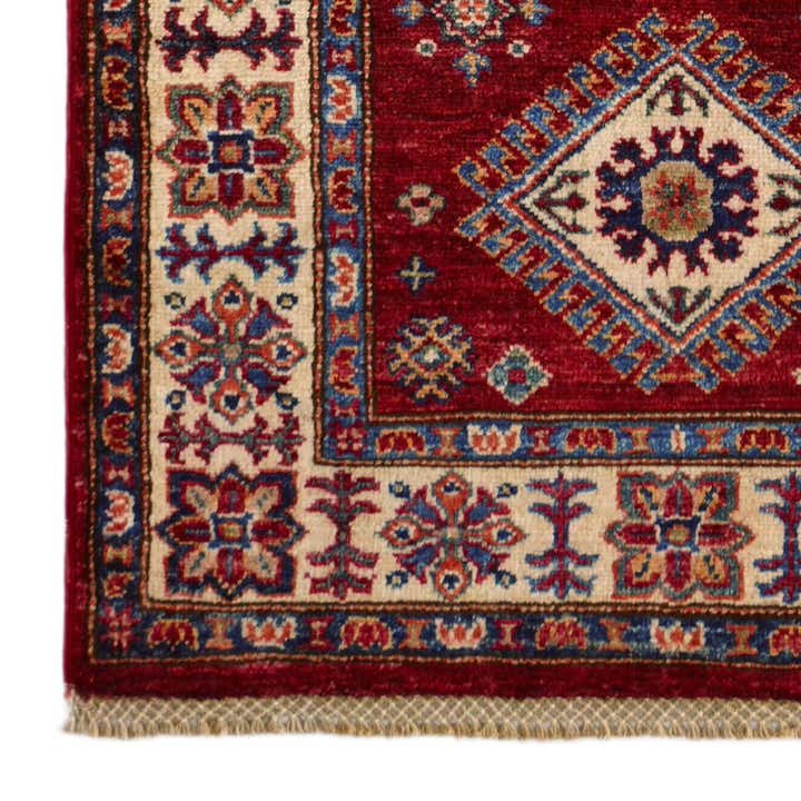 2' 9 x 7' 7 Hand Knotted Kazak Runner Rug