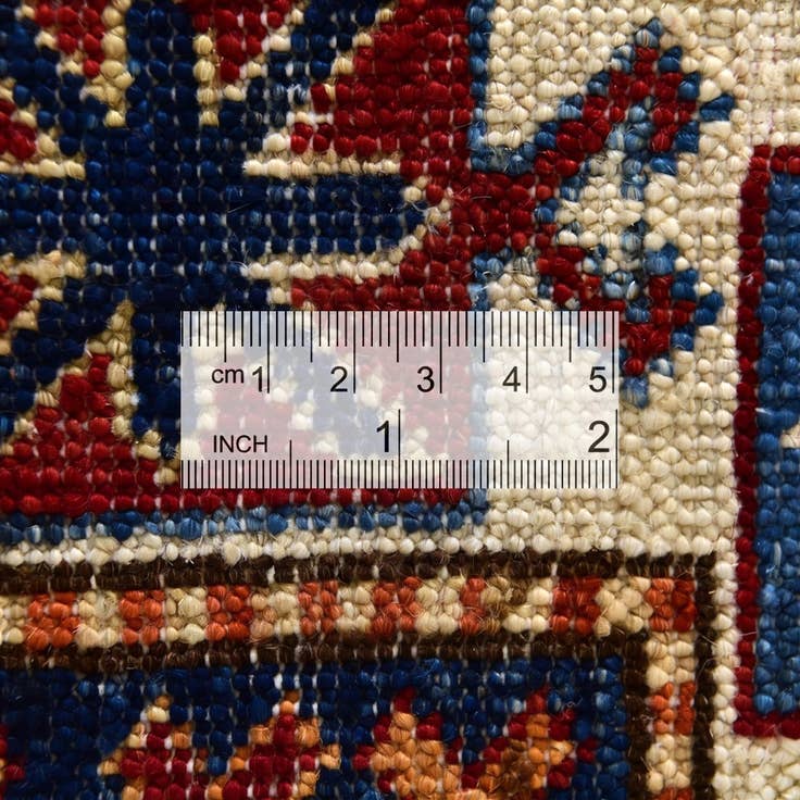 Detail image of 2' 7 x 10' 5 Hand Knotted Kazak Runner Rug