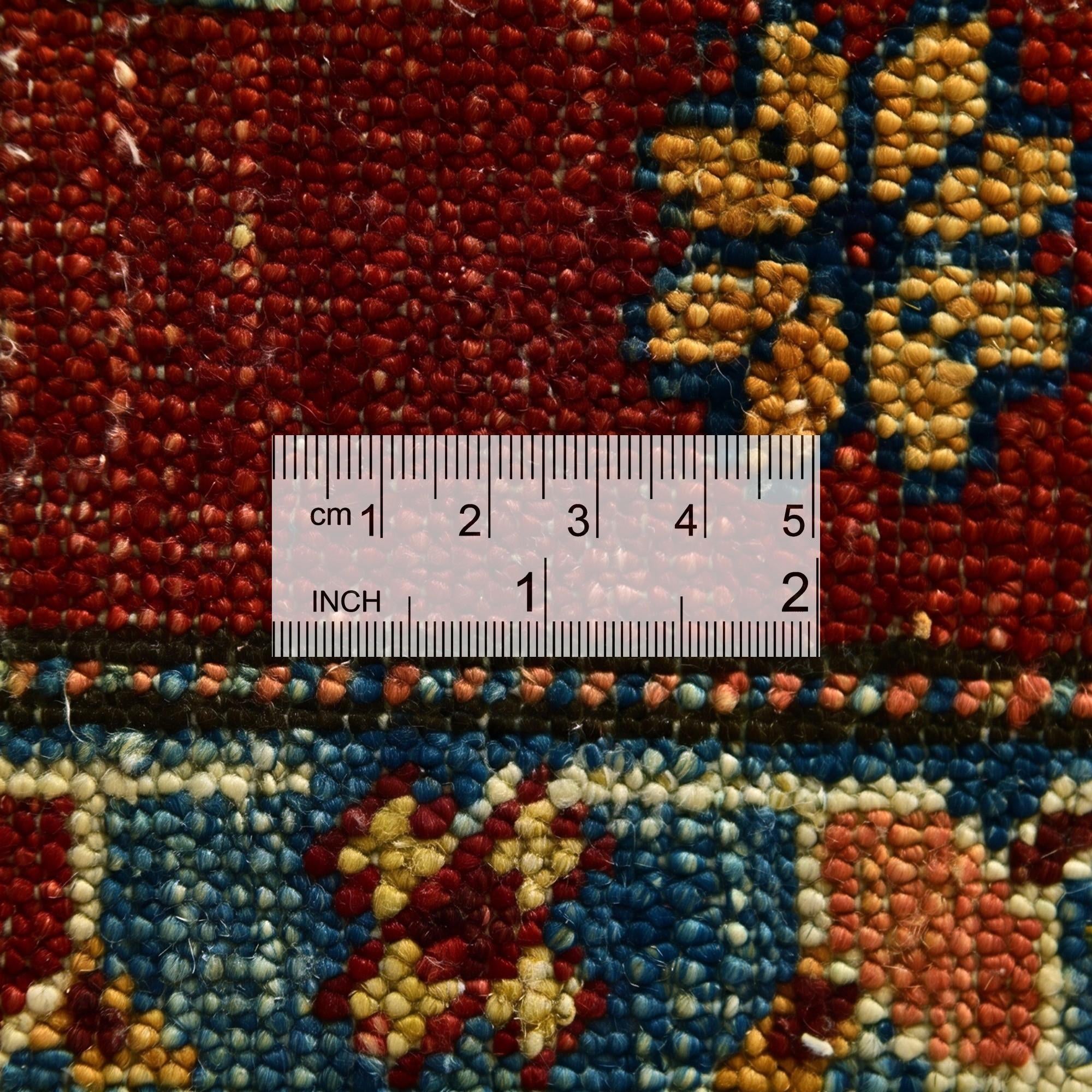 2' 7 x 6' 6 Hand Knotted Kazak Runner Rug