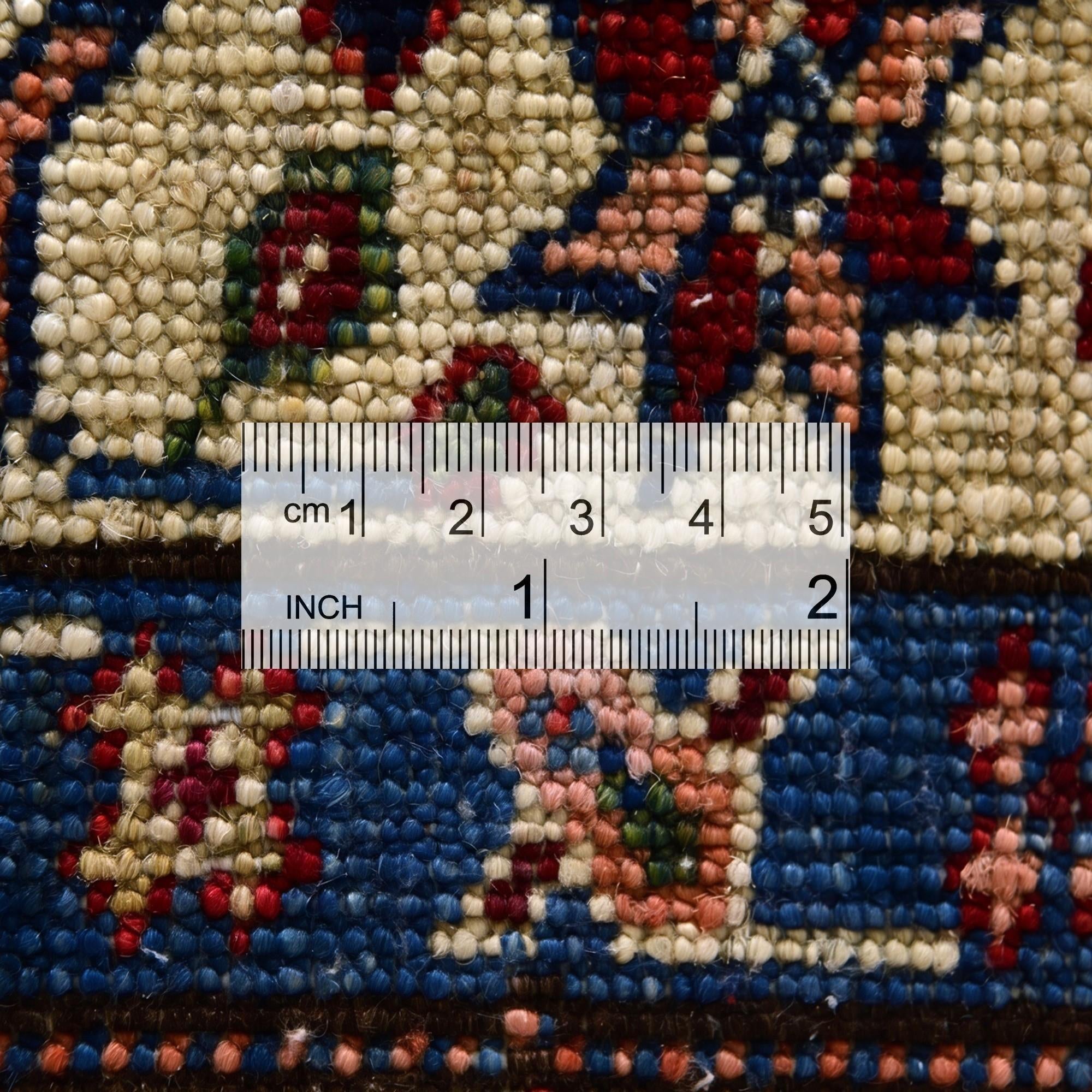 2' 6 x 6' 9 Hand Knotted Kazak Runner Rug
