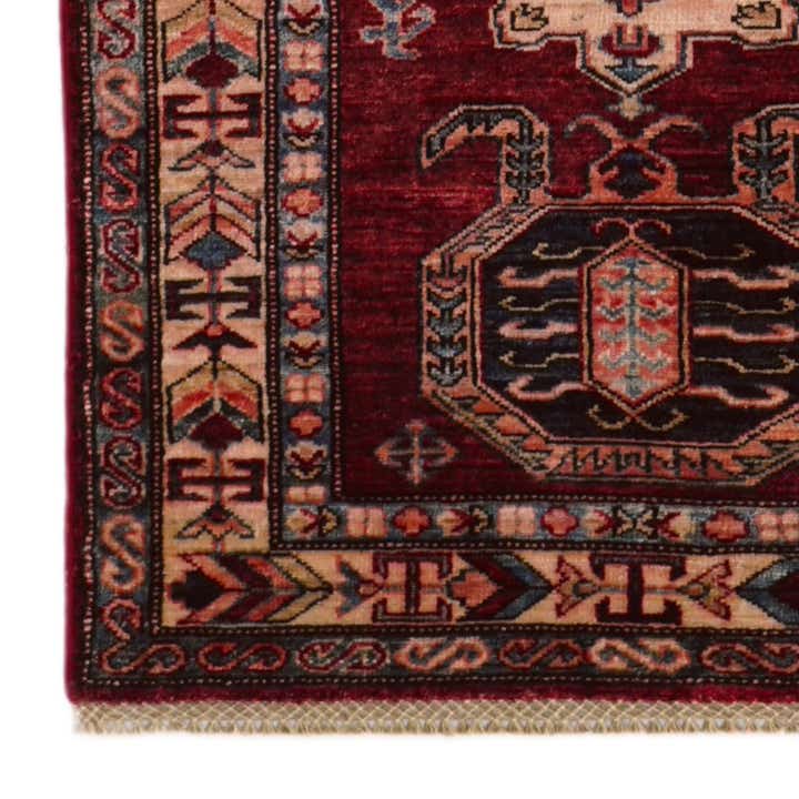 2' 10 x 11' 10 Hand Knotted Kazak Runner Rug
