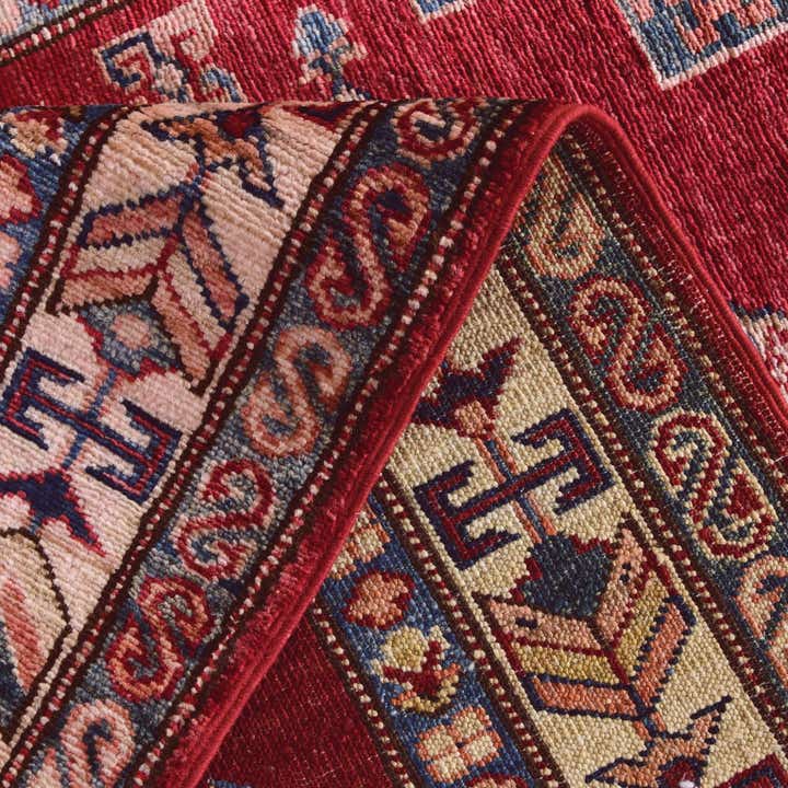 2' 10 x 11' 10 Hand Knotted Kazak Runner Rug