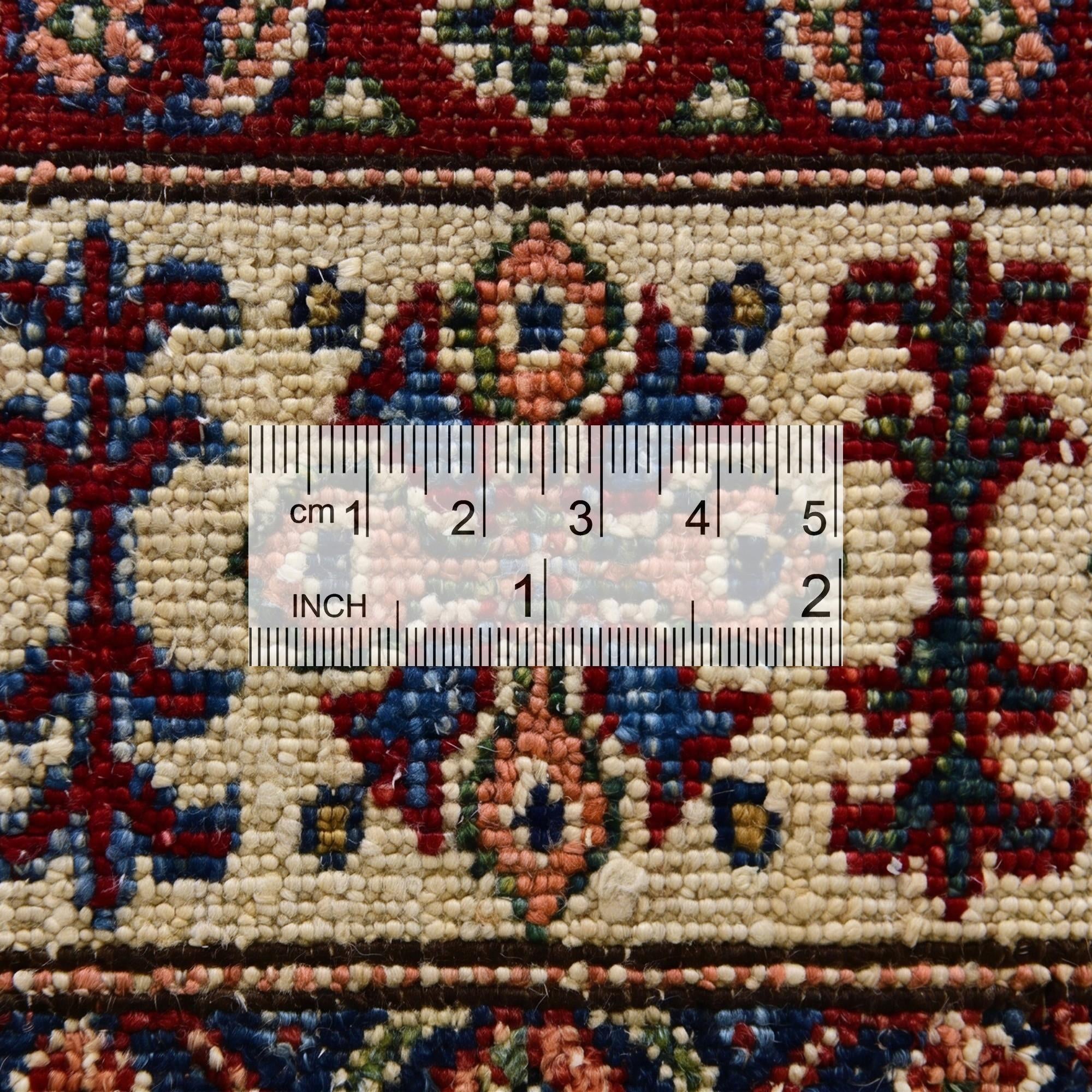 2' 7 x 8' 8 Hand Knotted Kazak Runner Rug