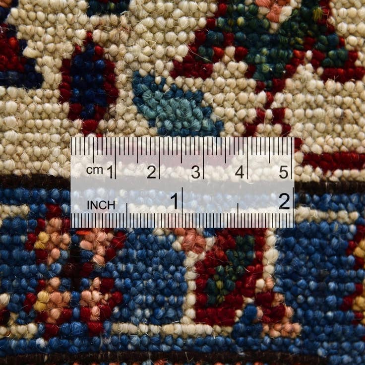 Detail image of 2' 7 x 6' 10 Hand Knotted Kazak Runner Rug