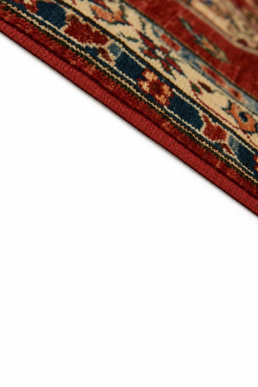 Detail image 8 of 12: 2' 6 x 6' 8 Hand Knotted Kazak Runner Rug