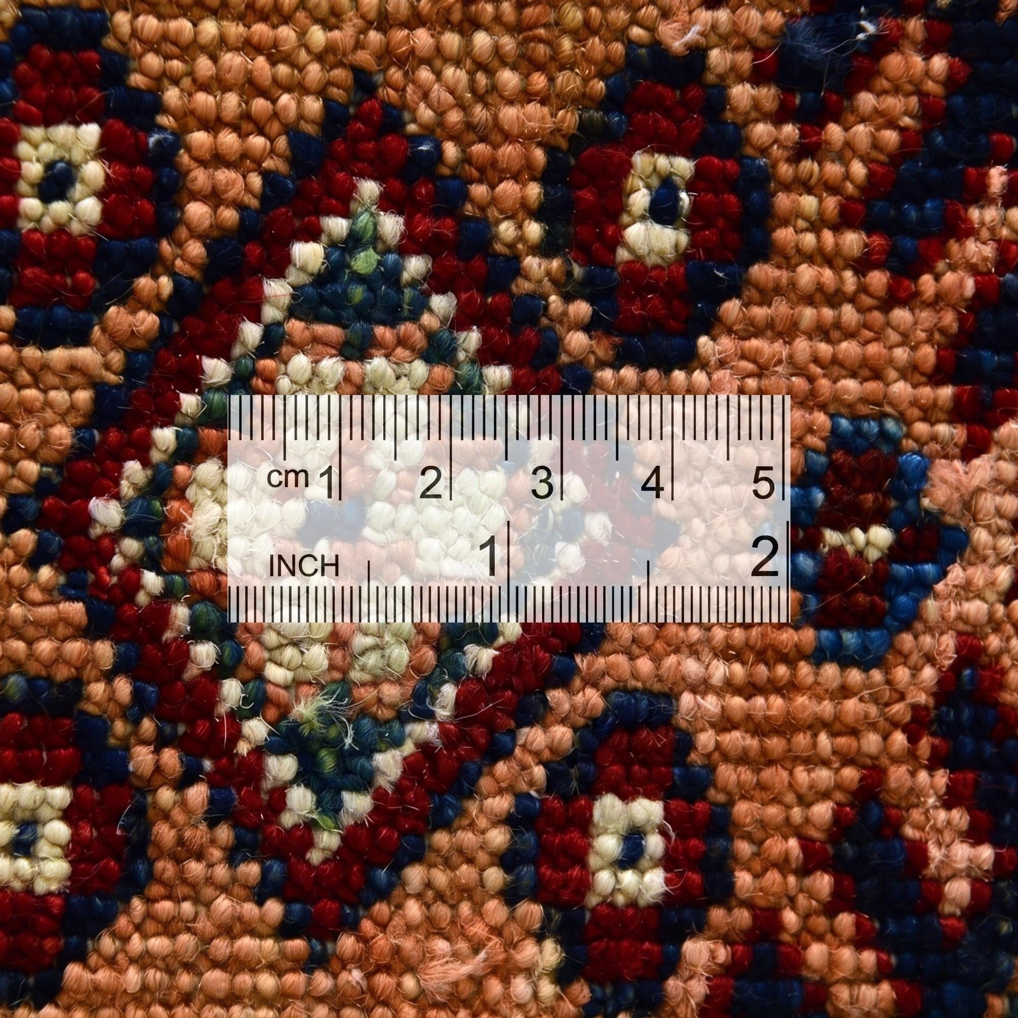 2' 7 x 6' 10 Hand Knotted Kazak Runner Rug