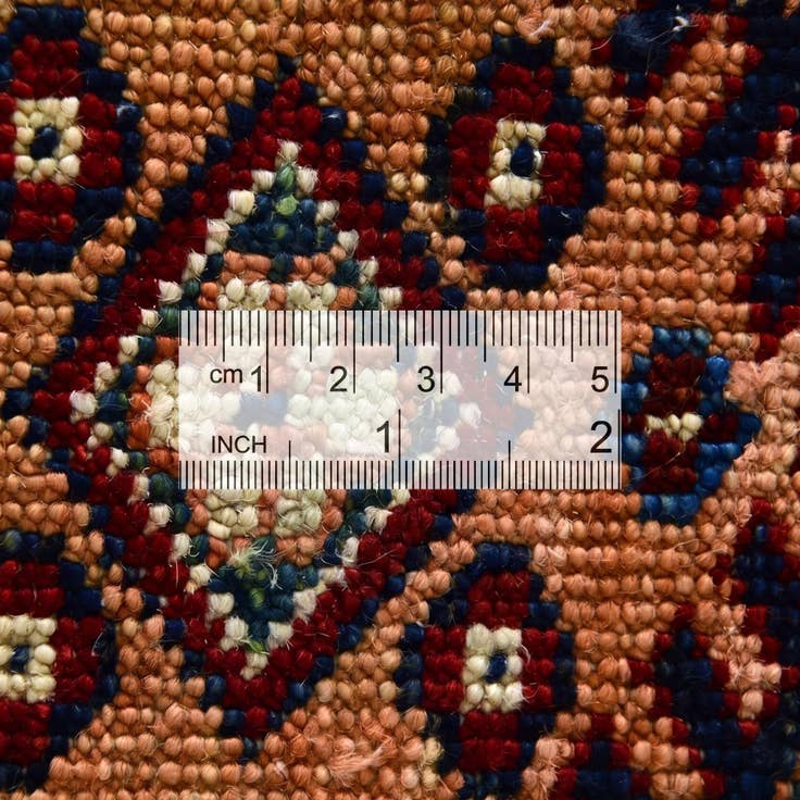 Detail image of 2' 7 x 6' 10 Hand Knotted Kazak Runner Rug