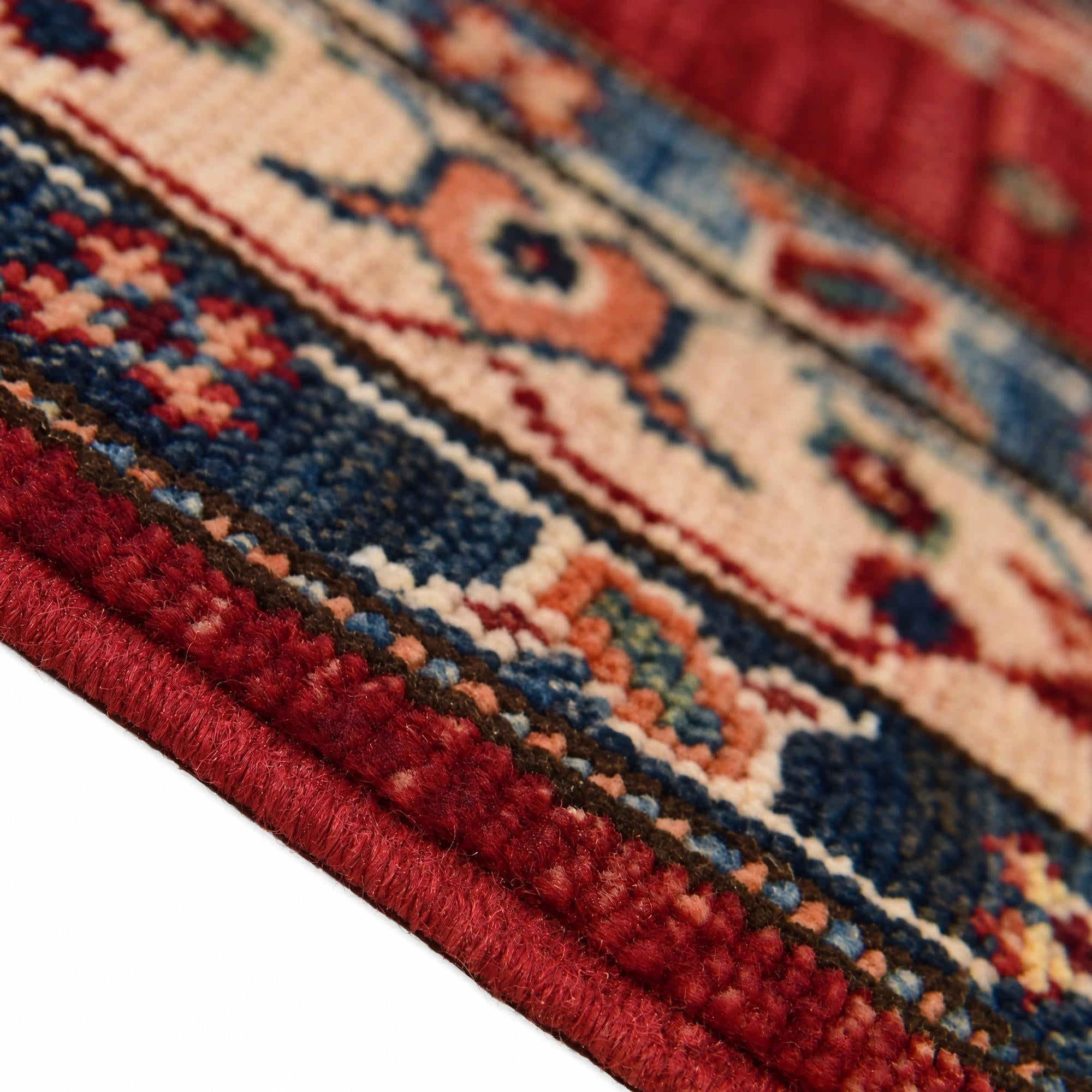 80cm x 210cm anudado a mano Kazak Alfombra Pasillera