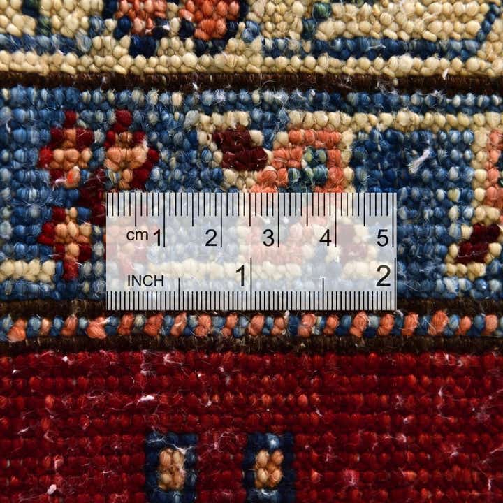 2' 7 x 6' 11 Hand Knotted Kazak Runner Rug