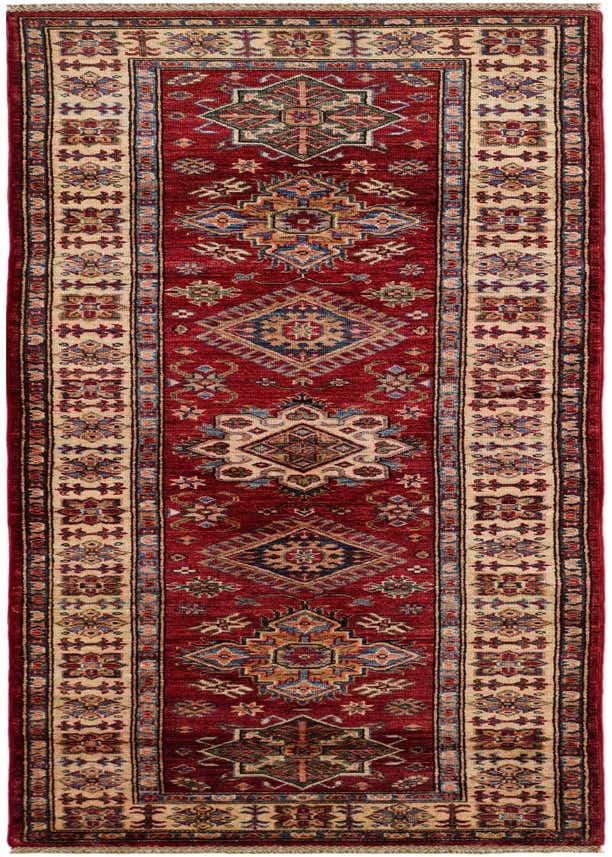2' 7 x 8' 8 Hand Knotted Kazak Runner Rug