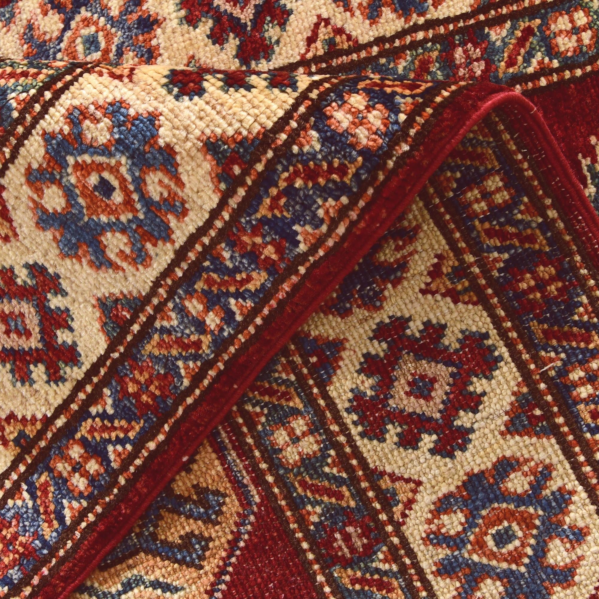 2' 9 x 10' 2 Hand Knotted Kazak Runner Rug