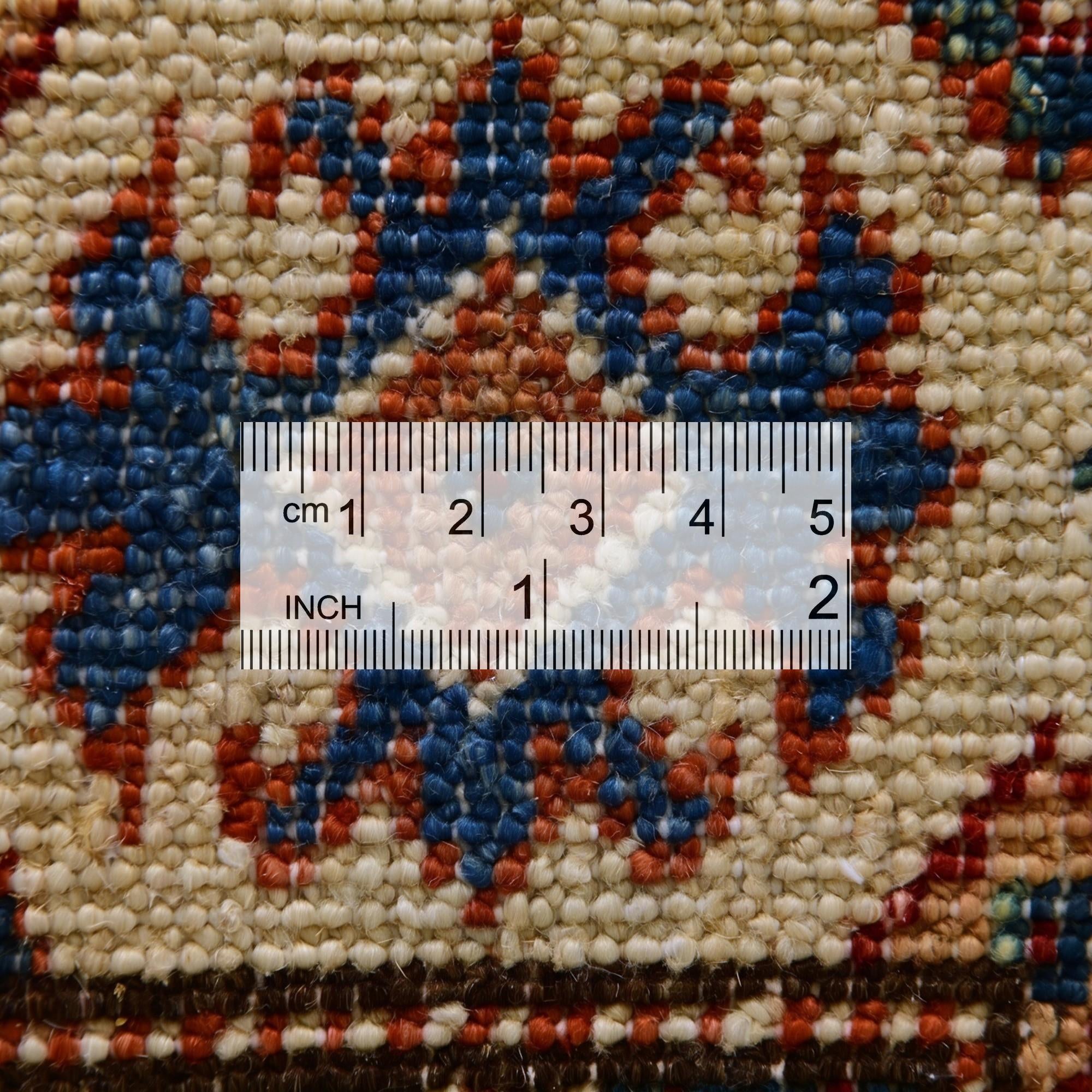 2' 9 x 10' 2 Hand Knotted Kazak Runner Rug