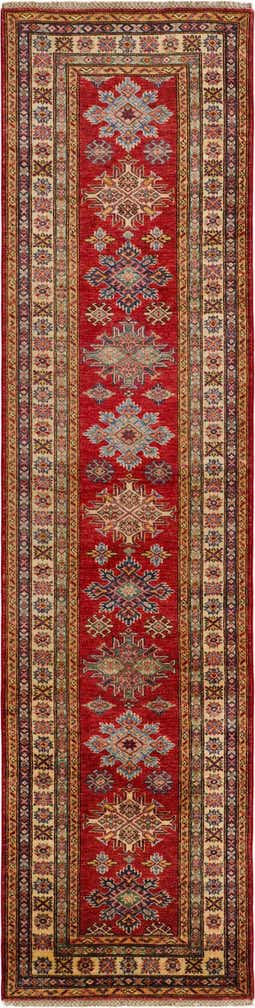 2' 6 x 9' 10 Hand Knotted Kazak Runner Rug