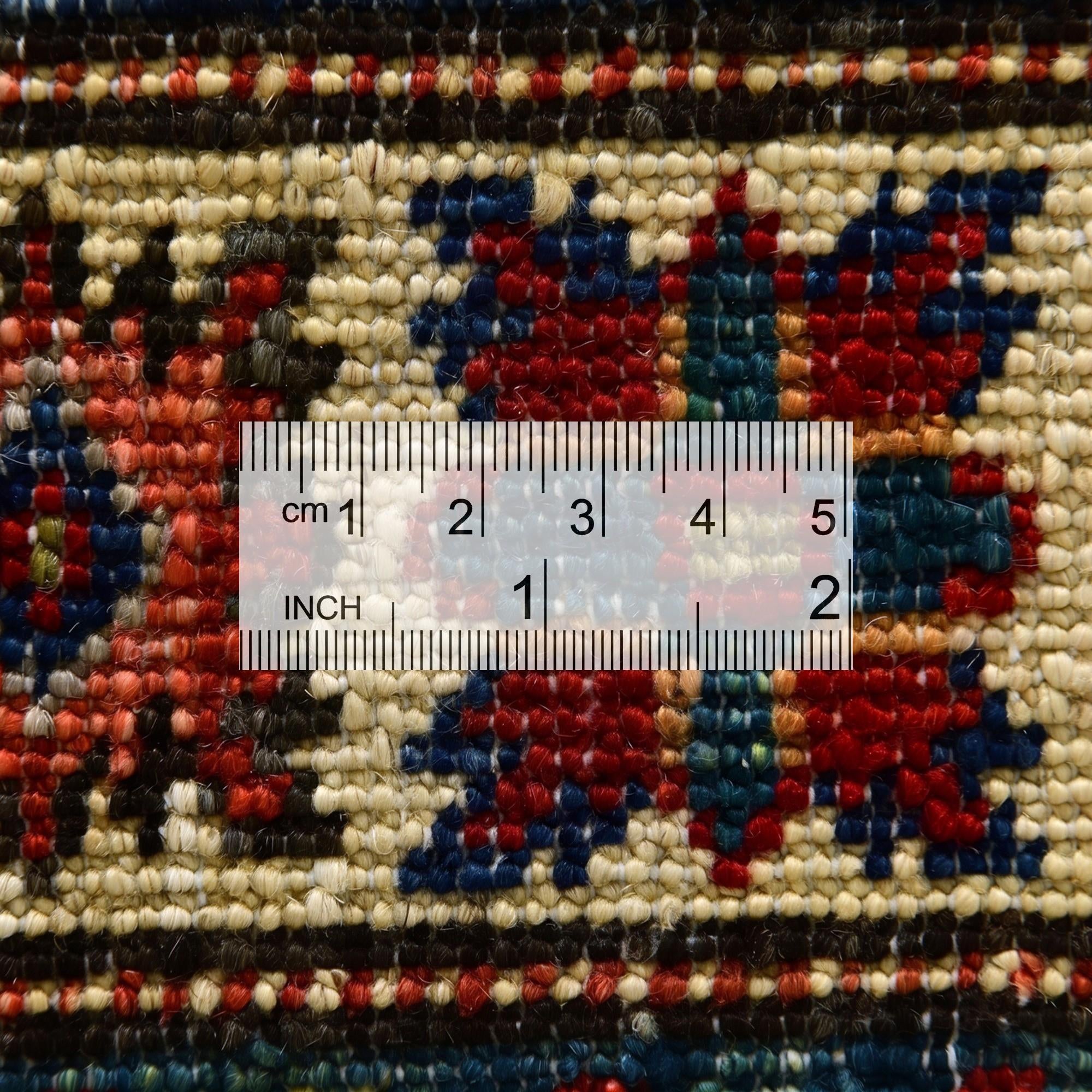 2' 8 x 9' 11 Hand Knotted Kazak Runner Rug