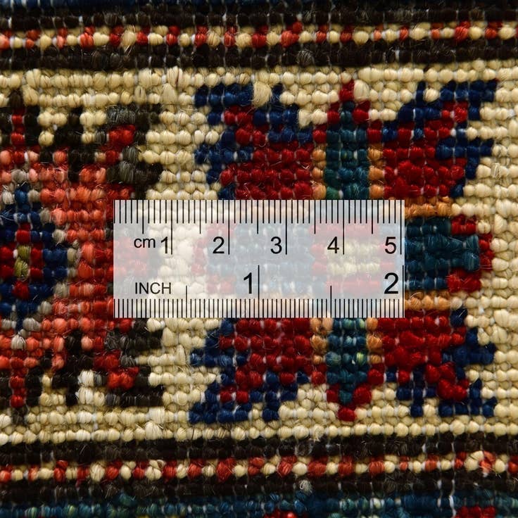 Detail image of 2' 8 x 9' 11 Hand Knotted Kazak Runner Rug