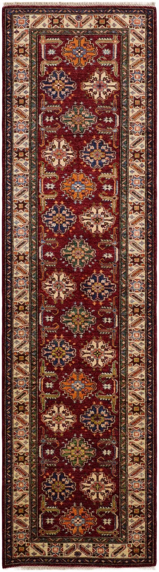 2' 9 x 9' 10 Hand Knotted Kazak Runner Rug