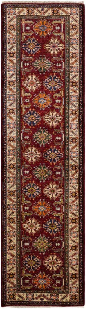 2' 9 x 9' 10 Hand Knotted Kazak Runner Rug