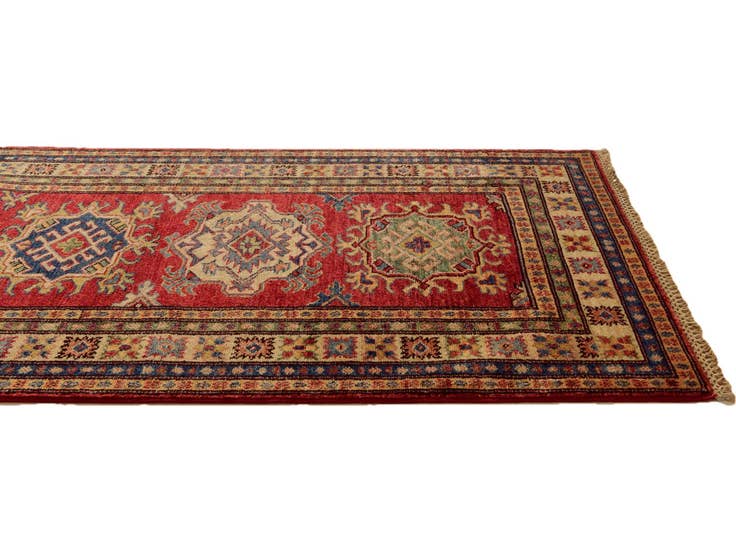 Detail image of 2' 8 x 9' 2 Hand Knotted Kazak Runner Rug