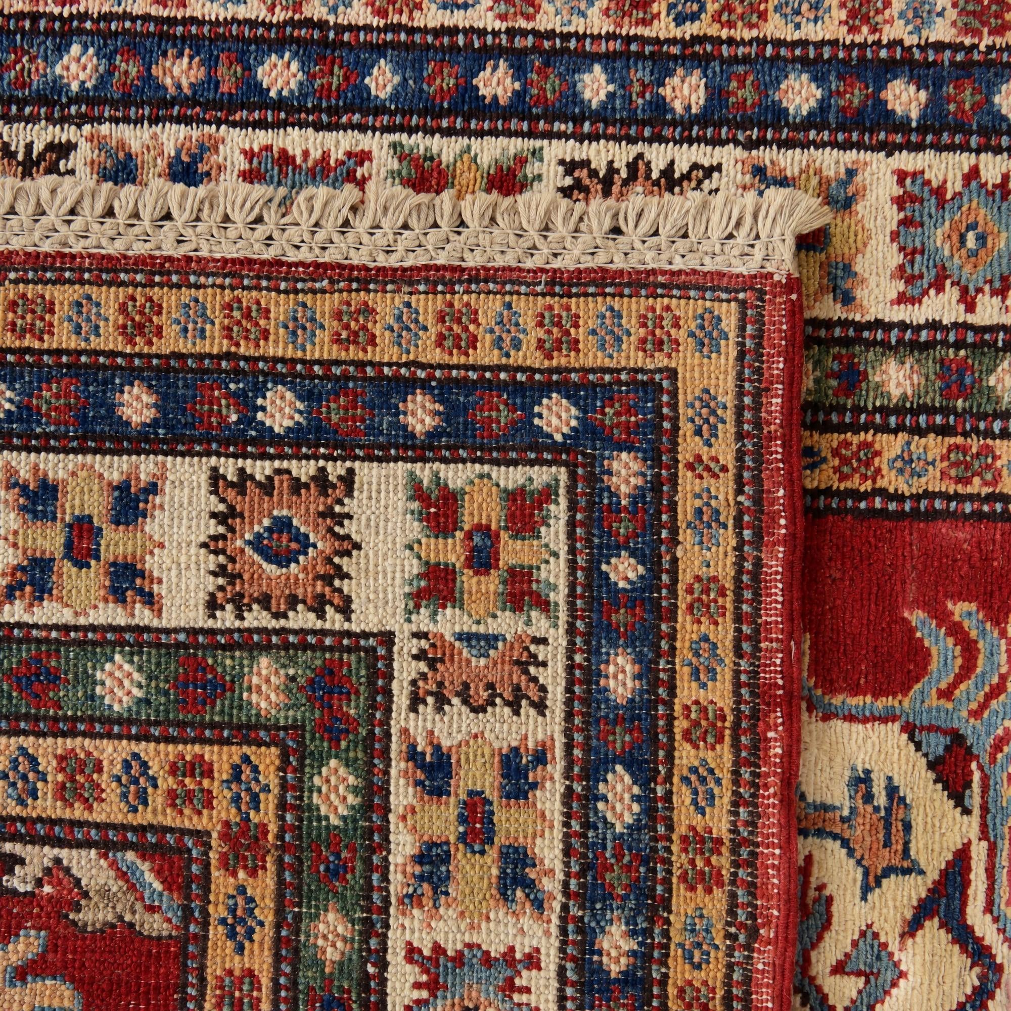 80cm x 280cm Hand Knotted Kazak Runner Rug