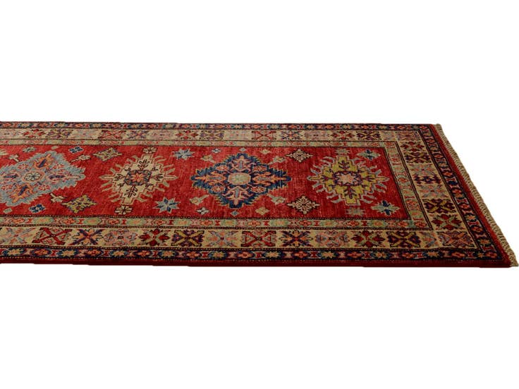 Detail image of 2' 7 x 9' 8 Hand Knotted Kazak Runner Rug