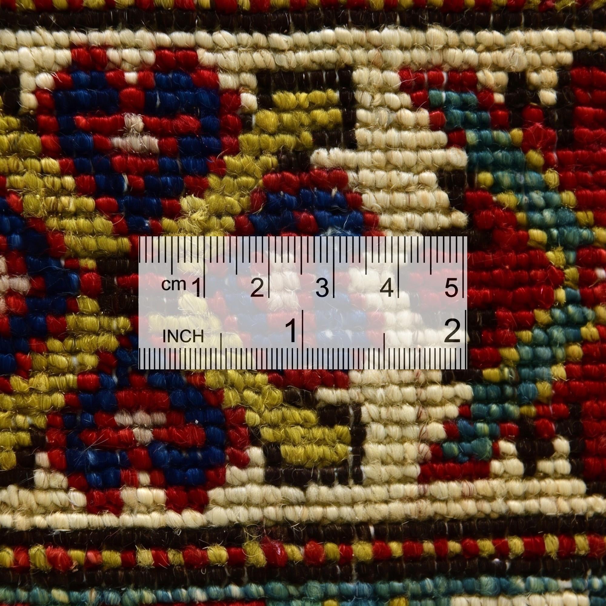 2' 7 x 9' 8 Hand Knotted Kazak Runner Rug