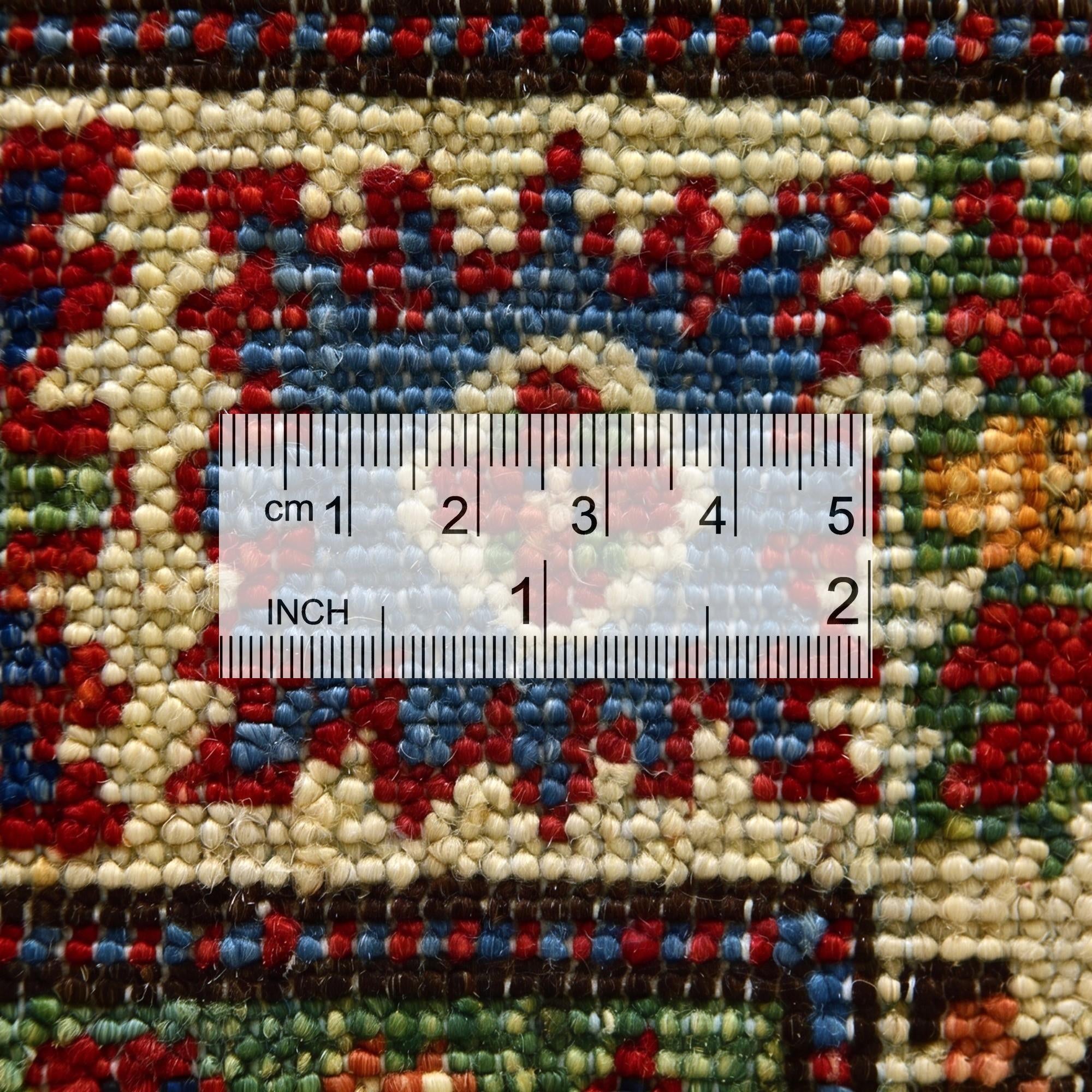 2' 8 x 9' 1 Hand Knotted Kazak Runner Rug