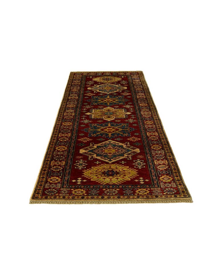 Detail image of 2' 11 x 8' 1 Hand Knotted Kazak Runner Rug