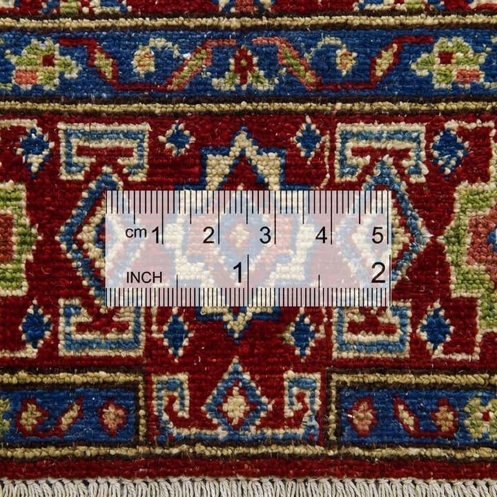 2' 11 x 8' 1 Hand Knotted Kazak Runner Rug