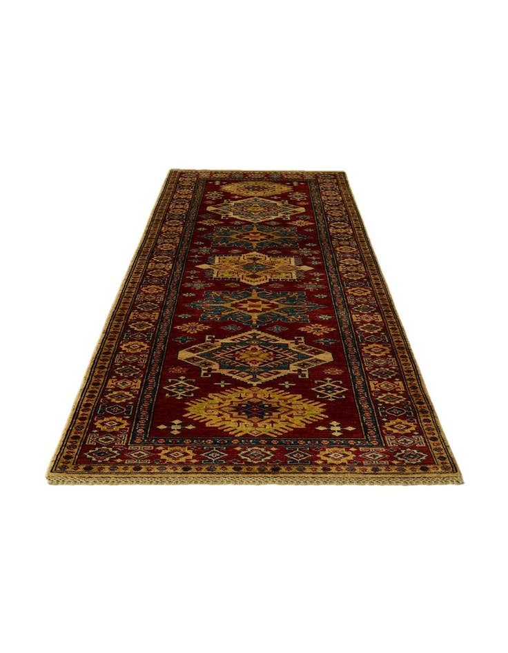 Detail image of 2' 11 x 8' 2 Hand Knotted Kazak Runner Rug