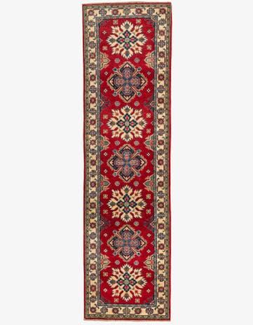 2' 8 x 9' 7 Hand Knotted Kazak Runner Rug