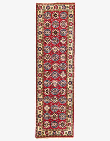 2' 9 x 9' 8 Hand Knotted Kazak Runner Rug