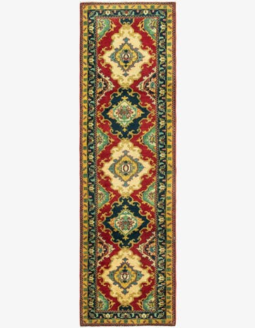 2' 8 x 9' 8 Hand Knotted Kazak Runner Rug